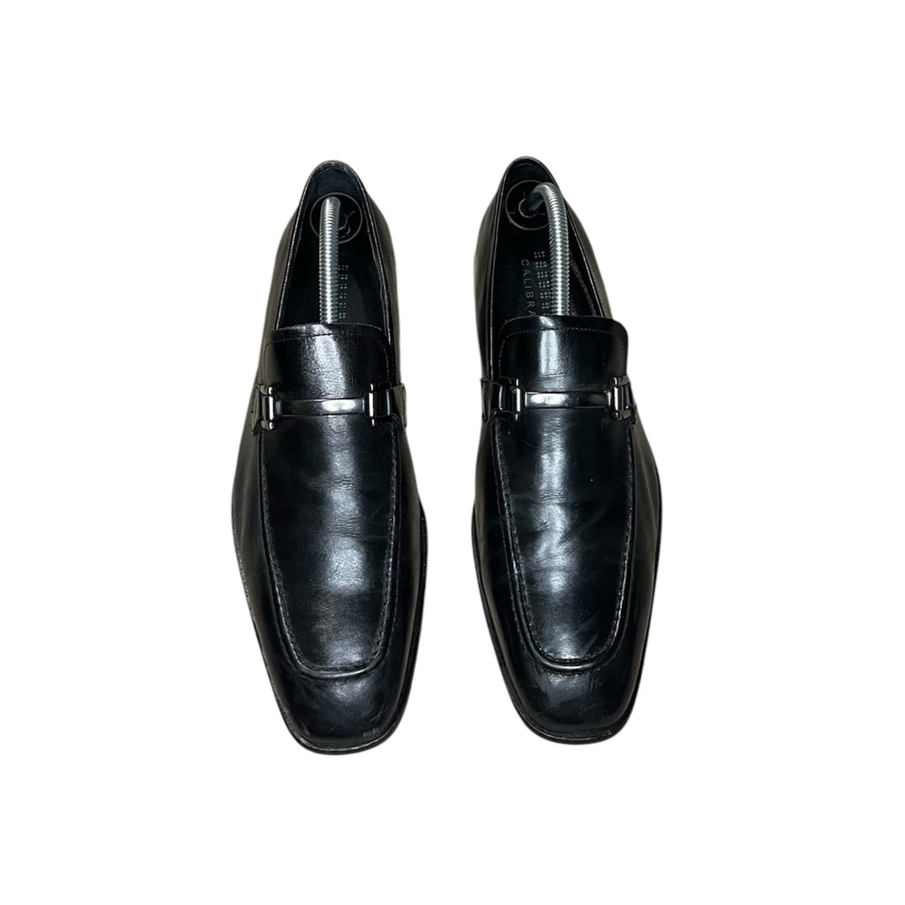 Calibrate Men’s Black Leather Dress Shoe